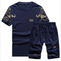 summer short set New Sports Suit Short-sleeved Dragon Pattern Printing Comfortable Training Set For Men